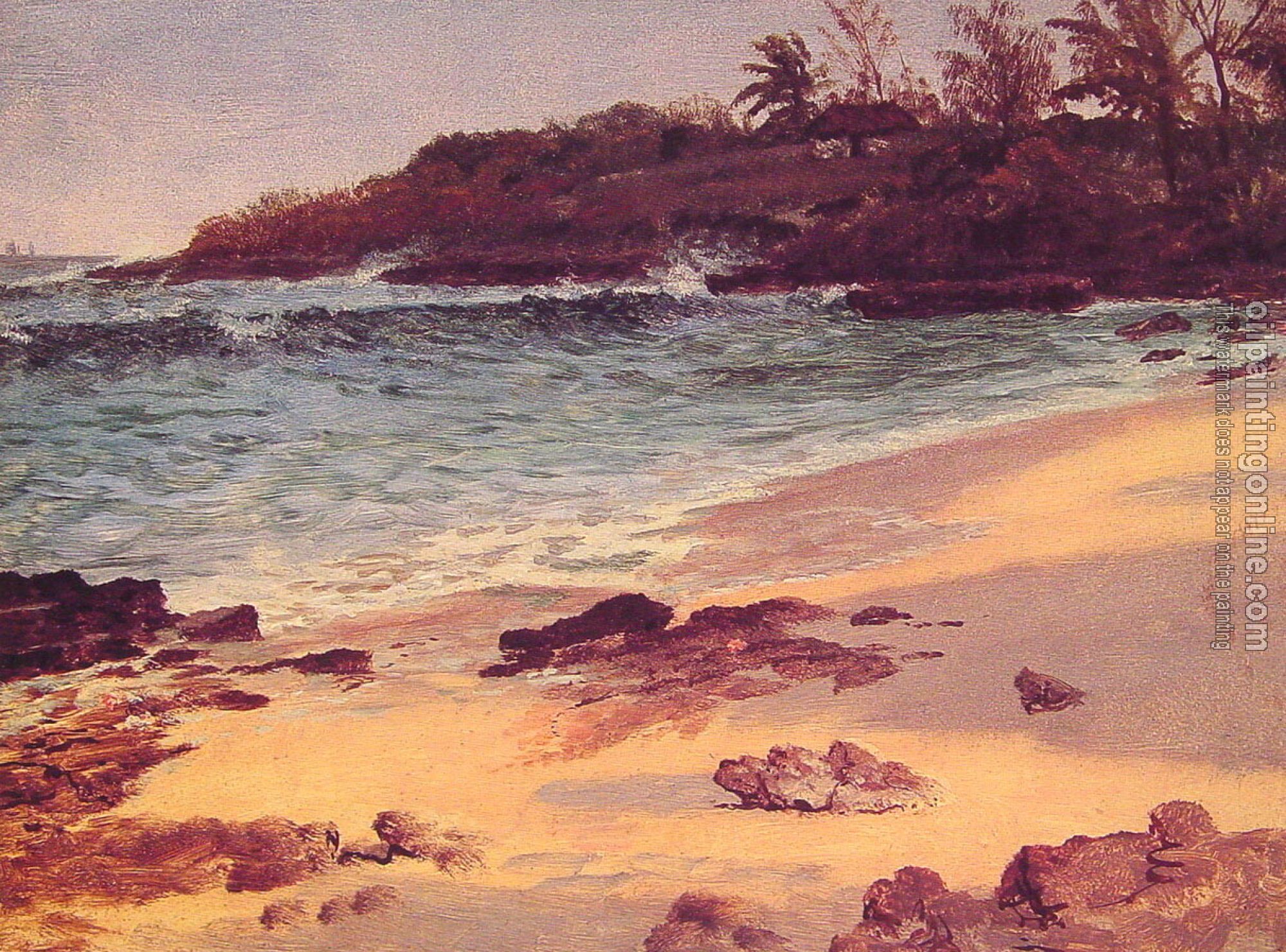 Bierstadt, Albert - Bahama Cove